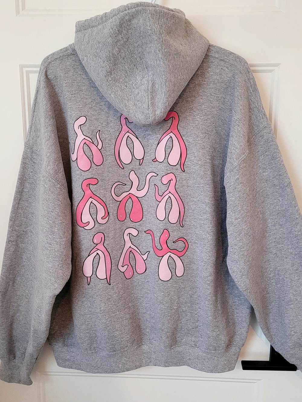RARE UNDZ x Sexe Oral Podcast Grey Hoodie - Size XL - Excellent Condition